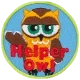 Helper Owl (Iron-On)