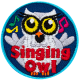 Singing Owl (Iron-On)