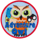 Adventure Owl (Iron-On)