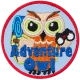 Adventure Owl (Iron-On)