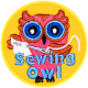 Sewing Owl (Iron-On)