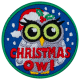 Christmas Owl (Iron-On)