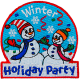 Winter Holiday Party (Iron-On)  