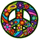 Peace Retro (Iron-On)