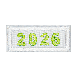 The number 2026 in green letters with a white background.
