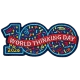 100 Years of World Thinking Day (Iron-On)