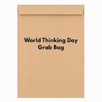 Grab bag featuring World Thinking Day items.