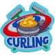 Curling (Iron-On)  