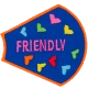Be Friendly (Iron-On)