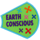 Be Earth Conscious (Iron-On)