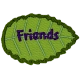 Gratitude Tree Set Friends Leaf (Iron On)