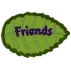 Gratitude Tree Set Friends Leaf (Iron On)