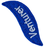 A blue flame with the word Venturer.
