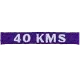 Hiking - 40 KMS Rocker (Iron-On)