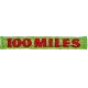 Hiking - 100 Miles Rocker (Iron-On)