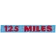 Hiking - 125 Miles Rocker (Iron-On)