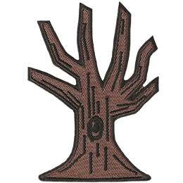 Tree Trunk No Text (Iron-On)
