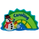 Sea Serpent Caroling Hump (Iron-On)