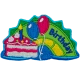 Sea Serpent Birthday Hump (Iron-On)
