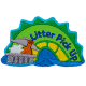 Sea Serpent Litter Pick Up Hump (Iron-On)