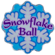 Snowflake Ball Sticker (pixie dust)