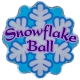 Snowflake Ball Sticker (pixie dust)