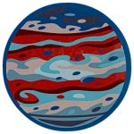 The planet Jupiter.