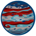 The planet Jupiter.