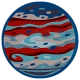 Planet of Jupiter Sticker (Glossy )