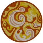 The planet Venus.