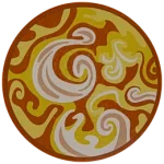 The planet Venus.