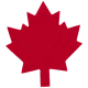 Maple Leaf Sticker (matte )