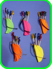 A DIY toothpick quiver.