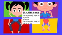 A diagram explaining a Chinese dance.