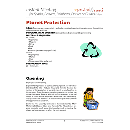 Planet Protection 5-6 yrs