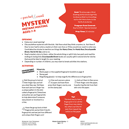 Mystery 7-8 yrs