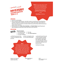 Mystery 9-11 yrs