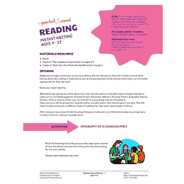 Reading 9-11 yrs