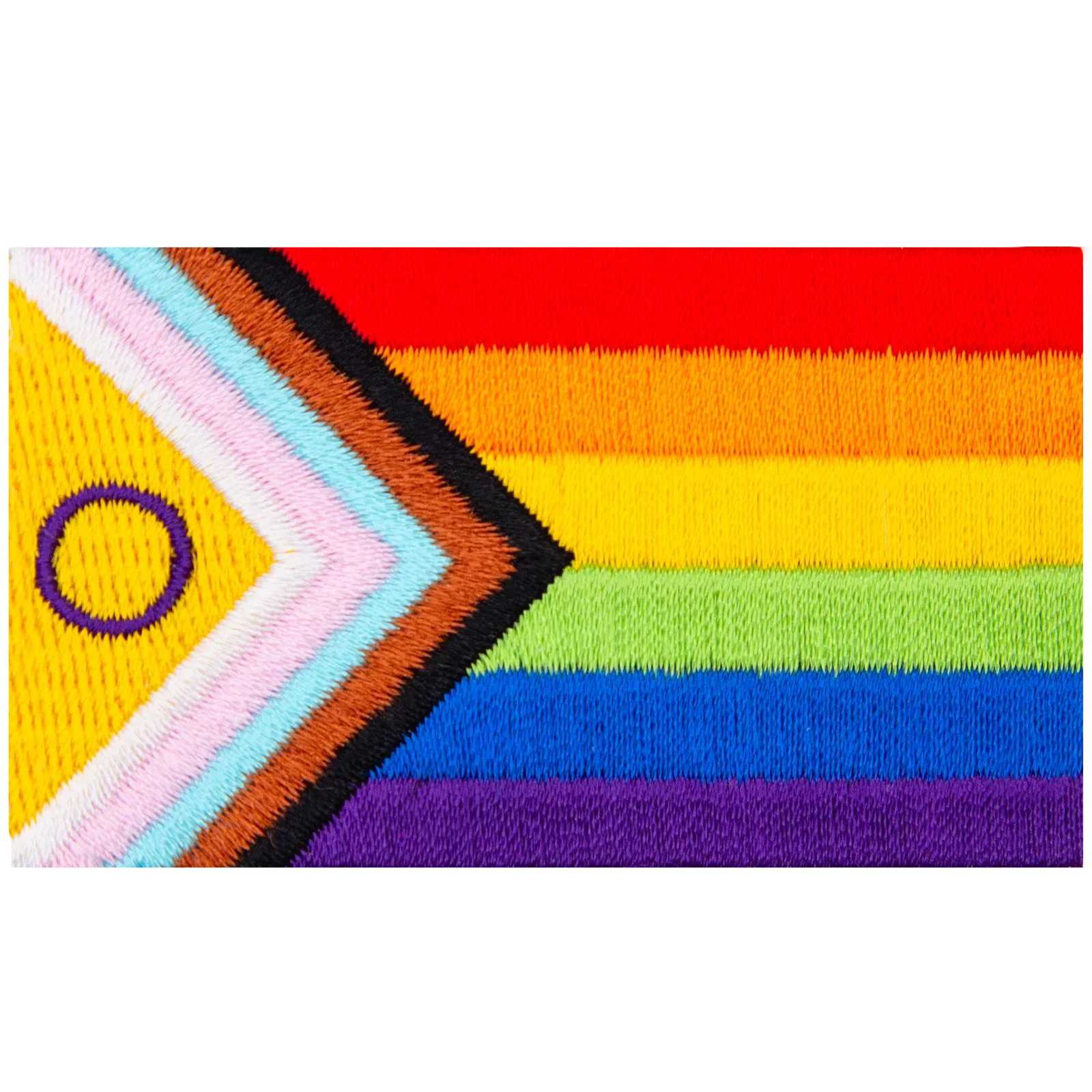 The progress pride flag. 