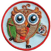 A backpacking owl.