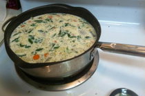 finnish summer vegetable soup kesakeitto.