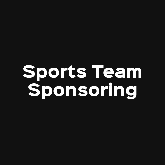 Sports Team Sponsoring